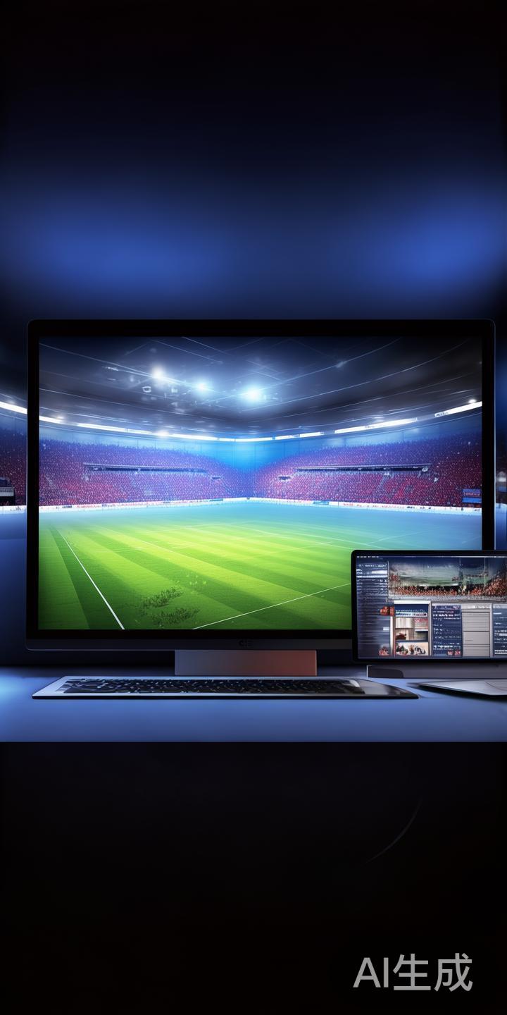 笔记本电脑与台式机：大屏幕带来的沉浸式体验是体育直