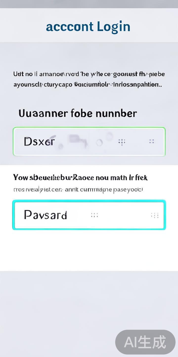 开云体育登录入口官方指南:完整操作流程与最新验证方法详细解析 3. 输入账号信息
输入注册时使用的账号信息,通